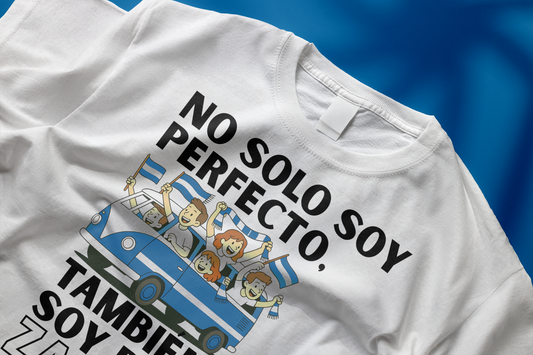 Camiseta No Solo Soy Perfecto, También Soy Del Zaragoza