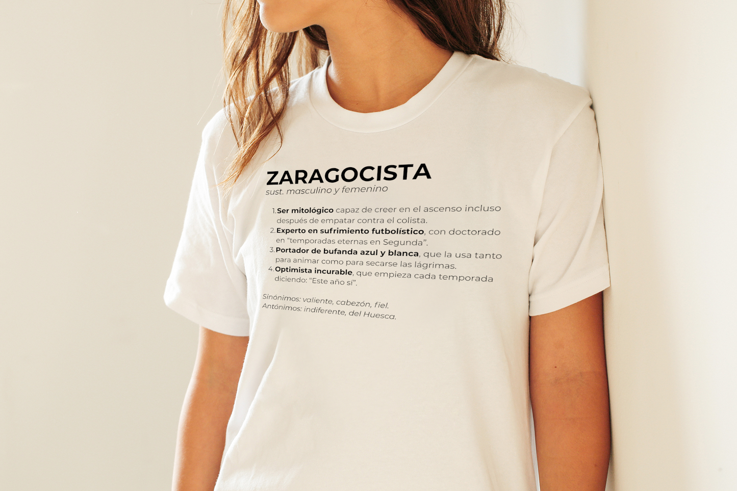 Camiseta Definición Zaragocista