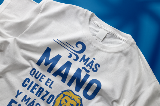 Camiseta Más Maño Que El Cierzo Y Más Fiel Que El León
