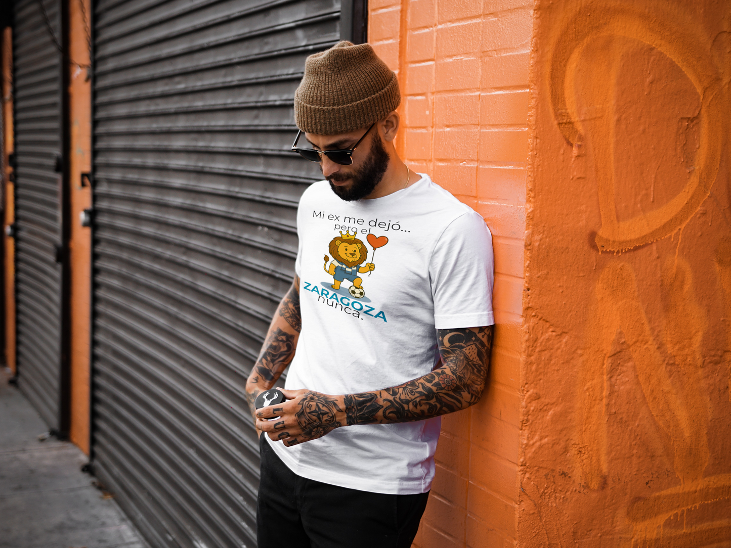 Camiseta Mi Ex Me Dejo Pero El Zaragoza Nunca