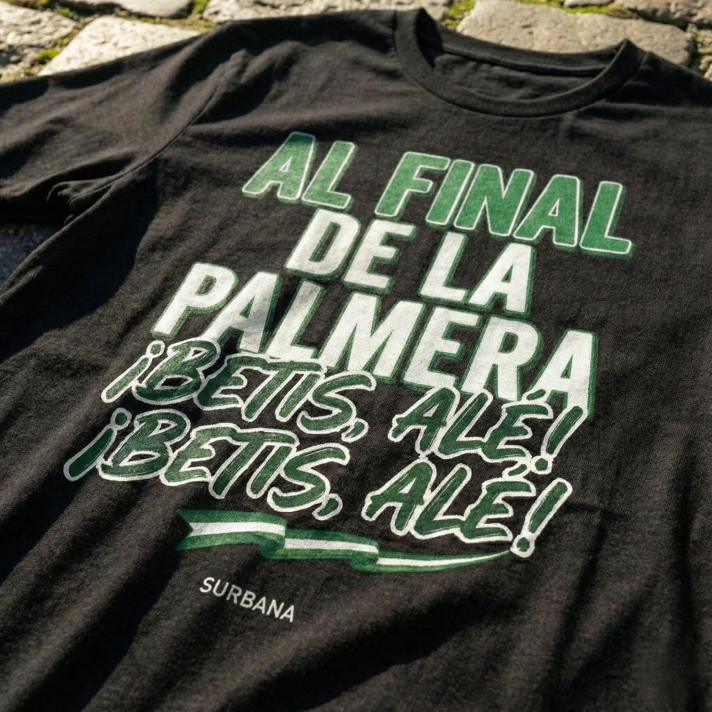 Camiseta "Al Final de la Palmera" | El Cántico Verdiblanco