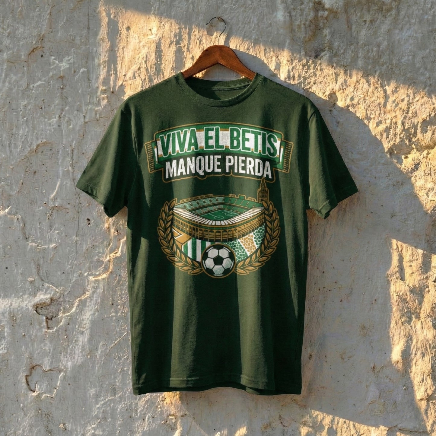 Camiseta "Manque Pierda" | El Credo Verdiblanco