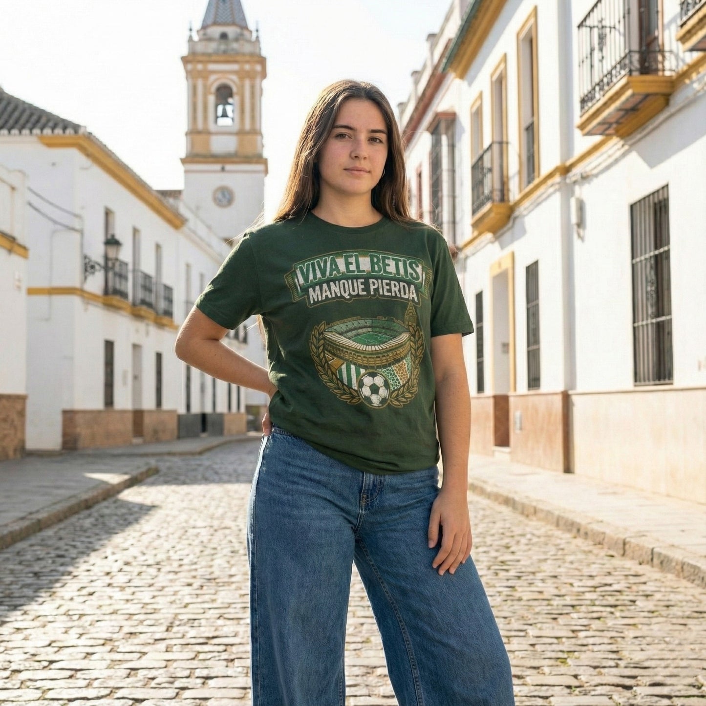 Camiseta "Manque Pierda" | El Credo Verdiblanco